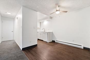 Faux wood flooring